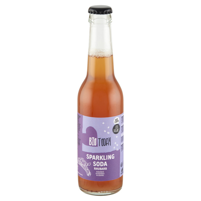 BioToday Sparkling Soda Rabarber 275 ml (275ml)