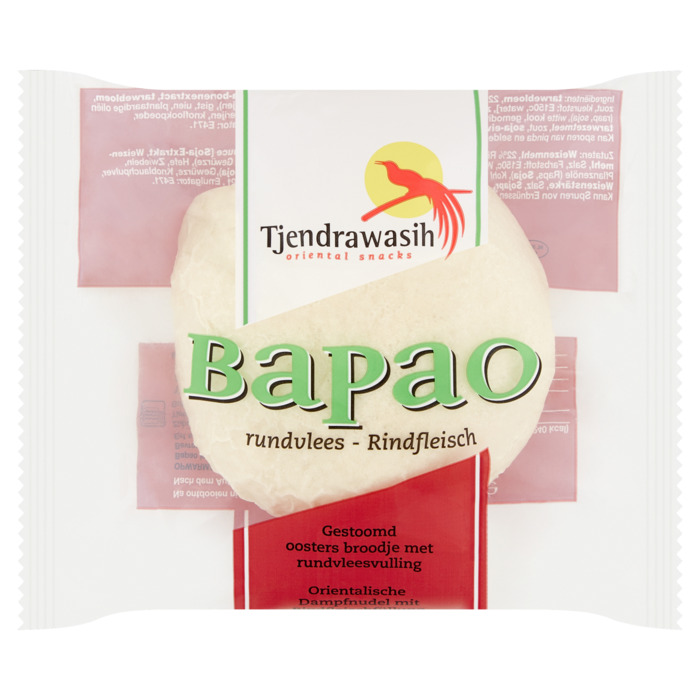 Tjendrawasih Bapao Rundvlees 120 g (120g)