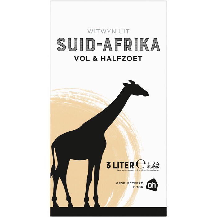 AH Witwyn uit Suid-Afrika vol & halfzoet (3L)