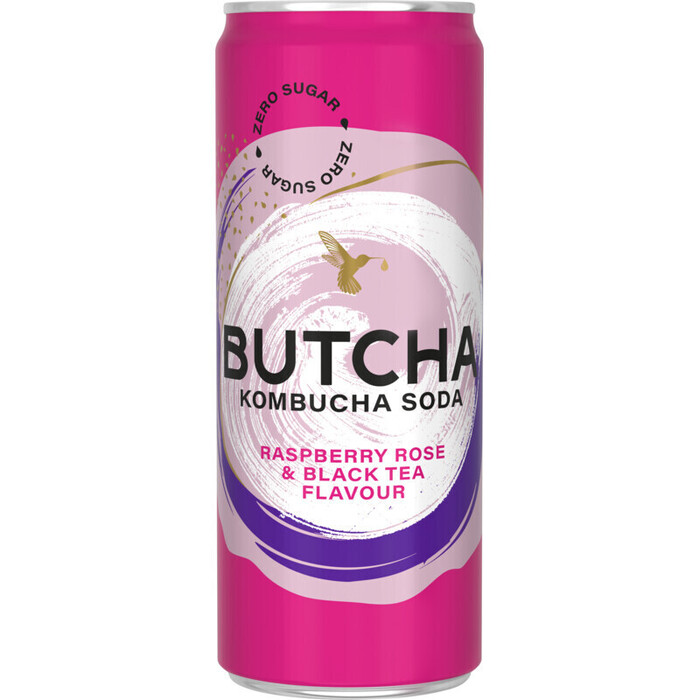 Butcha Rasberry rose & black tea 0% (250ml)
