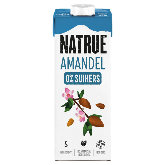 Natrue Almond drink 0% sugars (1L)