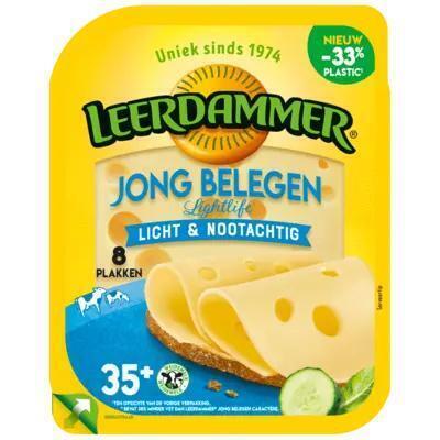 Kaas jong belegen 35+ plakken (160g)