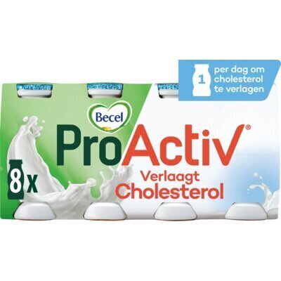 Becel ProActiv Original Zuivel Yoghurtdrank 8 x 75g (0.6L)