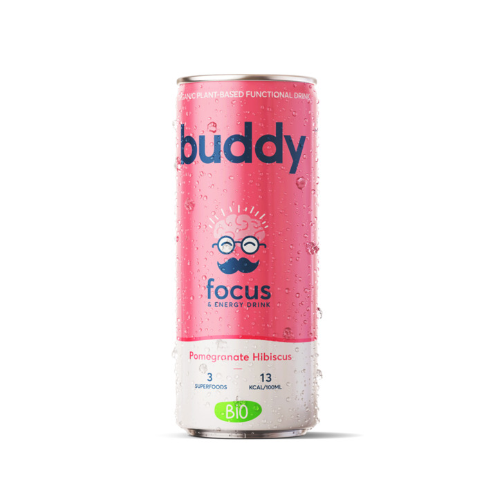 Buddy Focus pomegranate hibiscus (250ml)