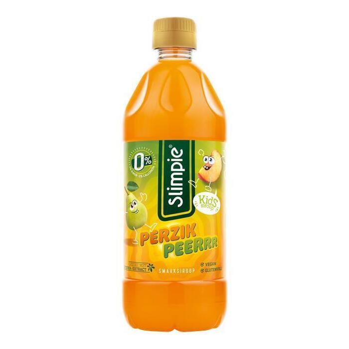 Kids limonadesiroop perzik peer (0.58L)