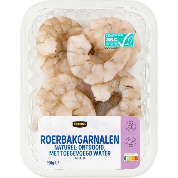 Jumbo Roerbakgarnalen Naturel 190G (190g)