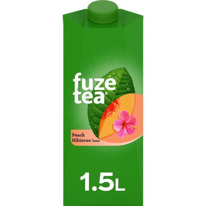 Fuze Tea Black Tea Peach Hibiscus 1500ml (Pak, 1.5L)