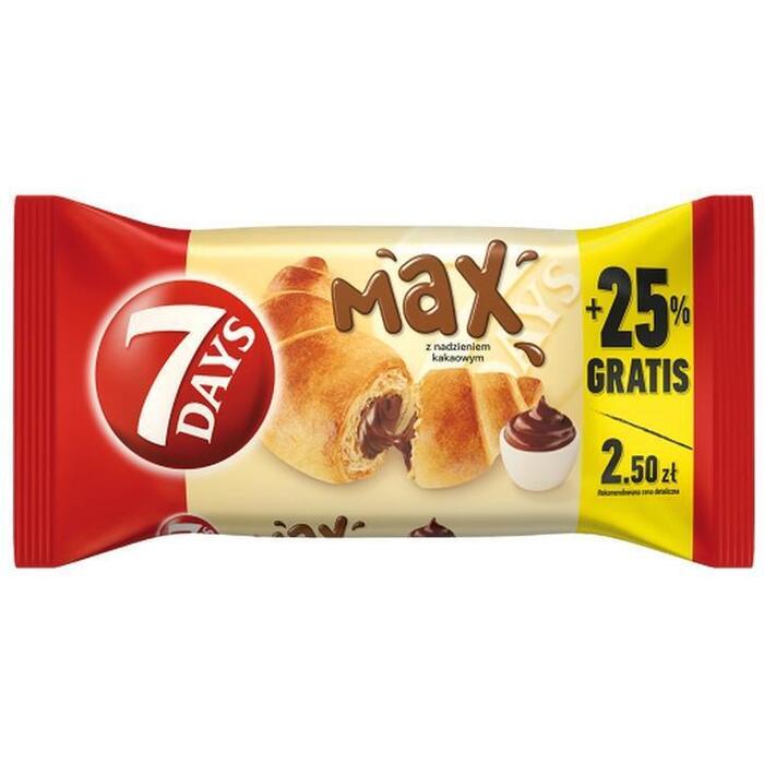 7Days Super Max Croissant met Choco Vulling 110 g (110g)