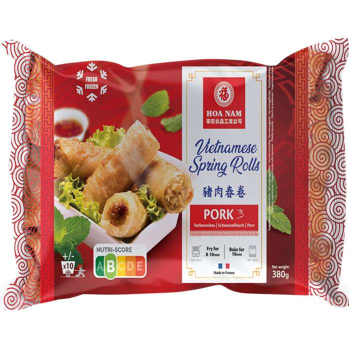 Hoa Nam Vietnamese spring rolls pork (380g)