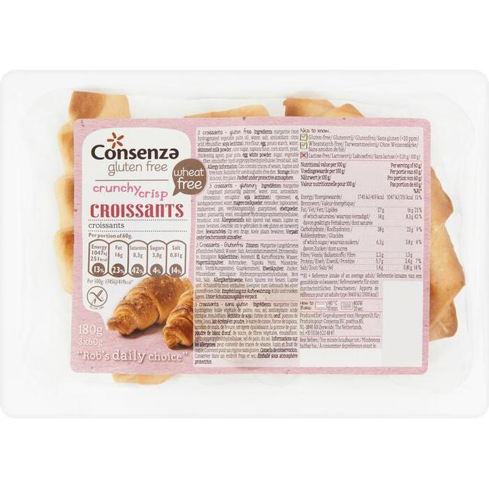 Consenza Croissants (3 × 60g)