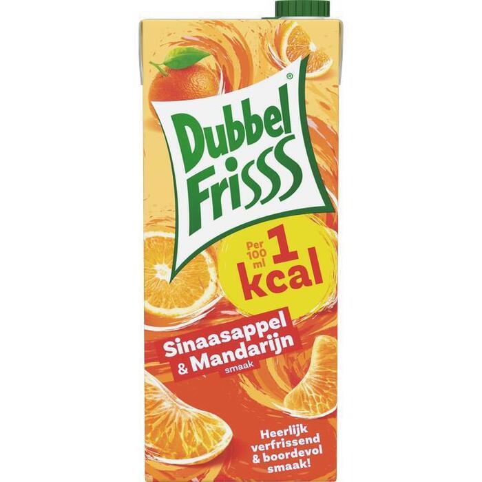 DubbelFrisss 1Kcal Sinaasappel-Mandarijn 1,5 L (1.5L)