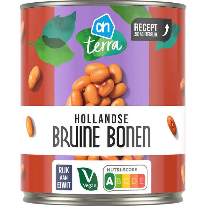AH Terra Hollandse bruine bonen (800g)