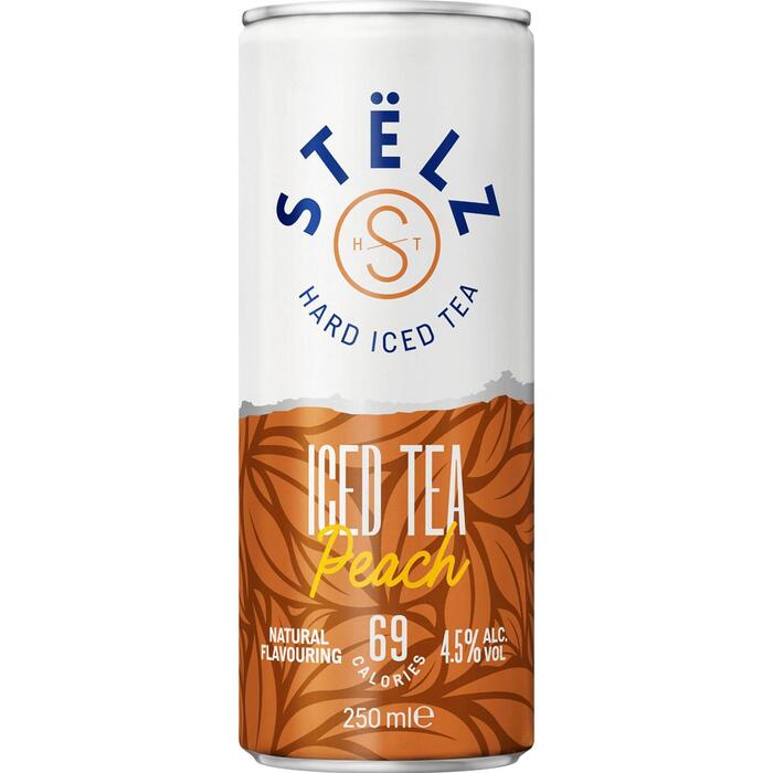Hard ice tea peach (Blik, 250ml)