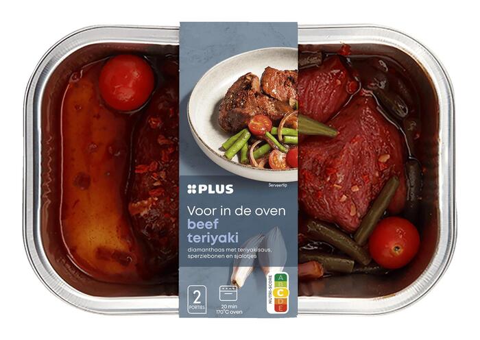 Ovenschotel Beef red teriyaki (350g)