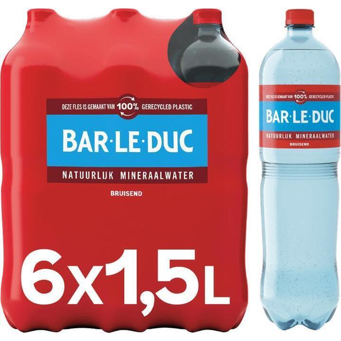 Bar-le-Duc Mineraalwater Koolzuurhoudend Fles 6 x 1,5L (6 × 1.5L)