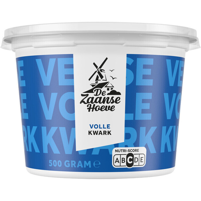 De Zaanse Hoeve Volle kwark (500g)