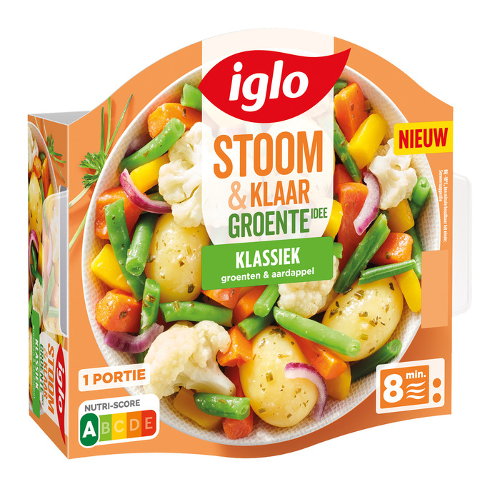 Iglo Stoom & klaar groente-idee klassiek (300g)