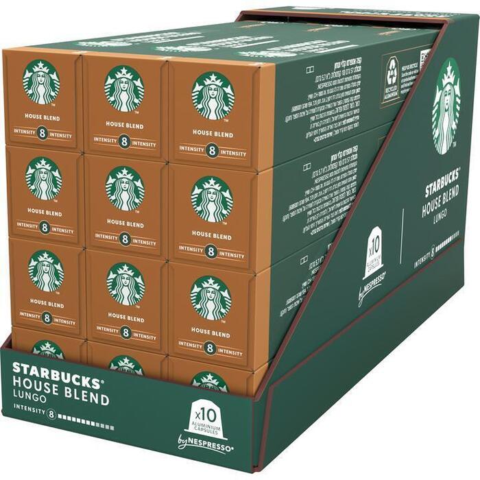 Starbucks® by Nespresso® House Blend Medium Roast Capsules 12 x 10 x 5,7 g (12 × 57g)