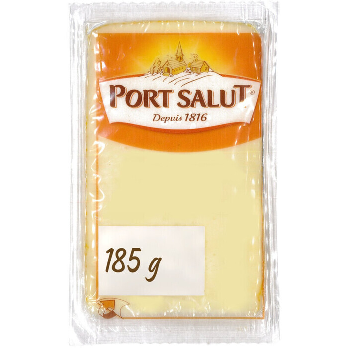 Port Salut Franse Kaas 50+ 185 g (Stuk, 185g)