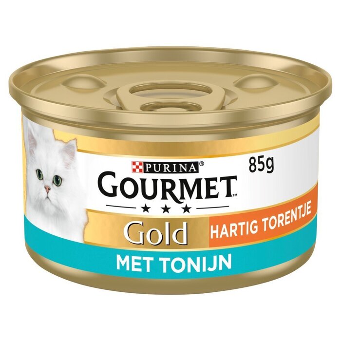 Gourmet Gold Hartig Torentje Tonijn (Blik, 85g)