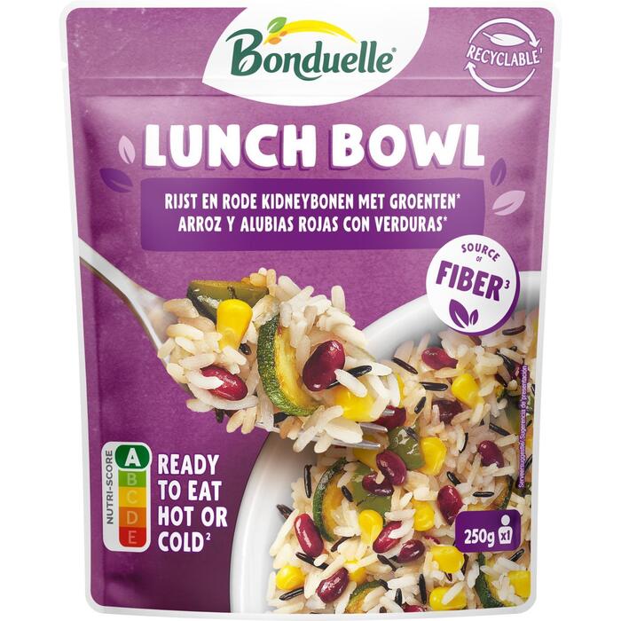 Lunch bowl kidneybonen mais groente (250g)