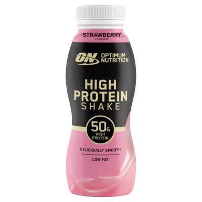 Optimum Nutrition High protein shake strawberry (0.5L)