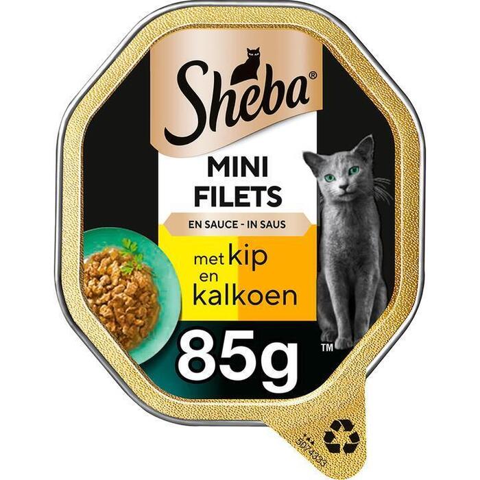 Mini Filets in Saus Kip & Kalkoen (Kuipje, 85g)