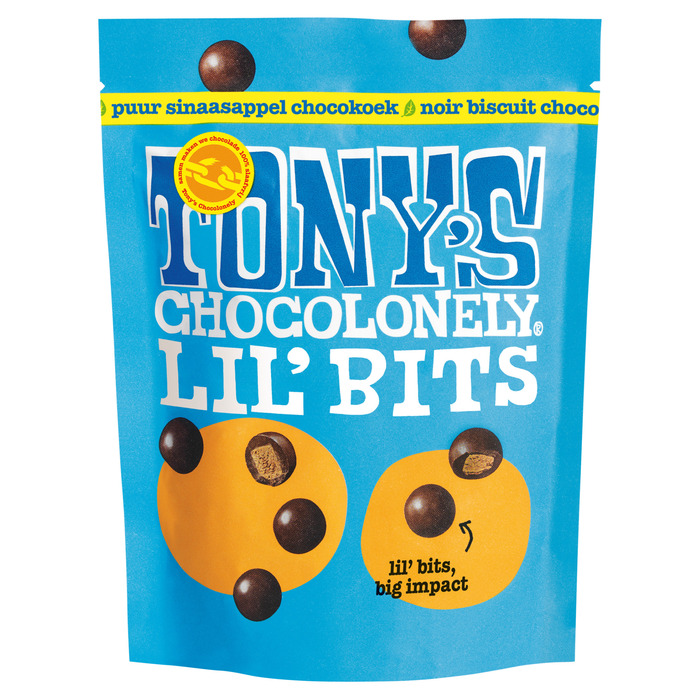 Tony's Chocolonely Lil'Bits Puur Sinaasappel Chocokoek 120g (120g)