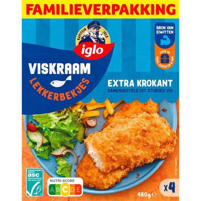 Ocean cuisine lekkerbekjes (Doos, 4 × 120g)