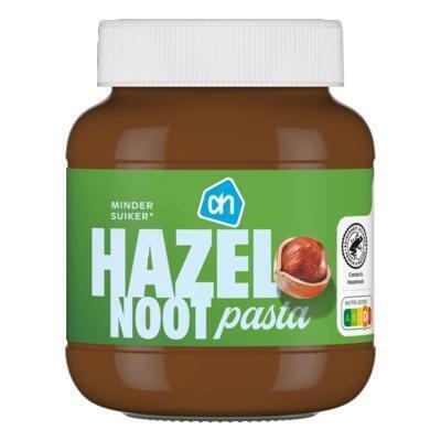 AH Hazelnootpasta zonder toegevoegde suiker (400g)