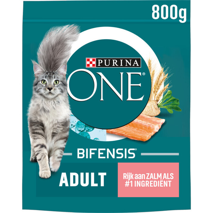 Purina ONE Bifensis Dual Defense Adult Zalm 800 g (Zak, 800g)