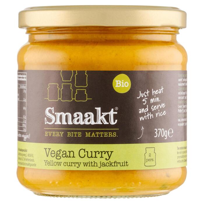 Smaakt Jackfruit gele curry (Pot, 370g)