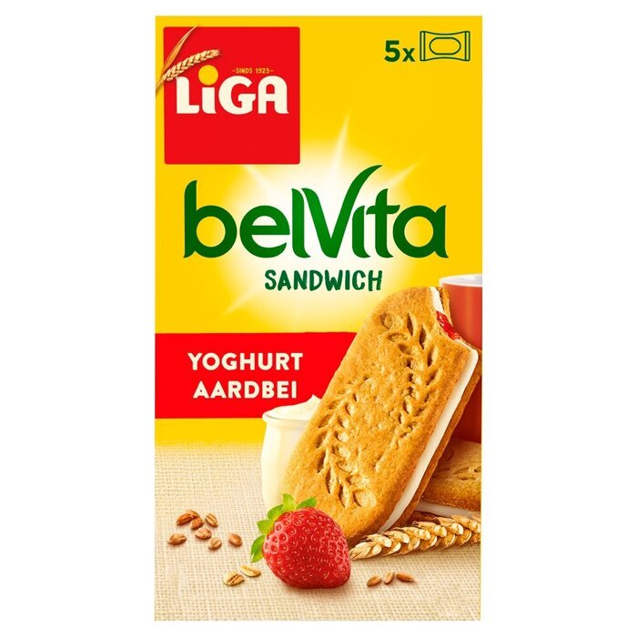 BelVita Breakfast Sandwich (doos, 5 × 43.7g)