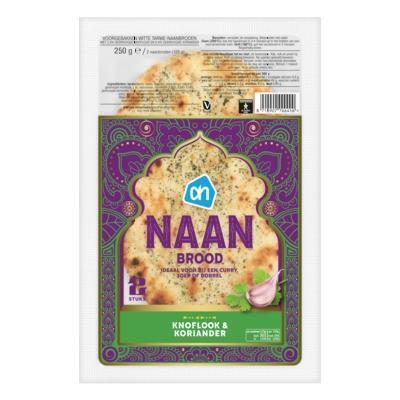 AH Naanbrood knoflook koriander (250g)