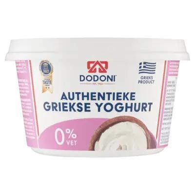 Dodoni Authentieke Griekse Yoghurt 0% Vet 500 g (500g)