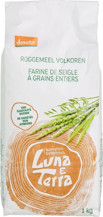 Volkoren roggemeel (1kg)