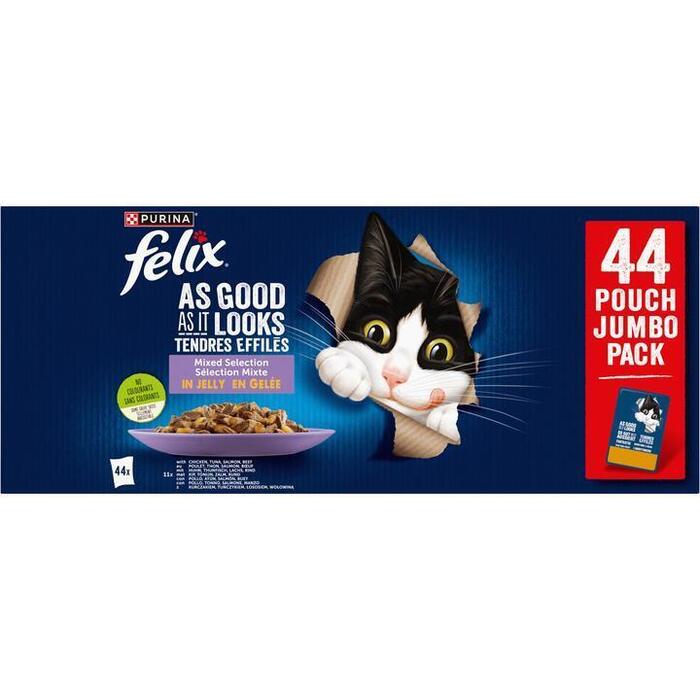 FELIX Elke Dag Feest Mix Selectie in Gelei 44x85g (44 × 85g)