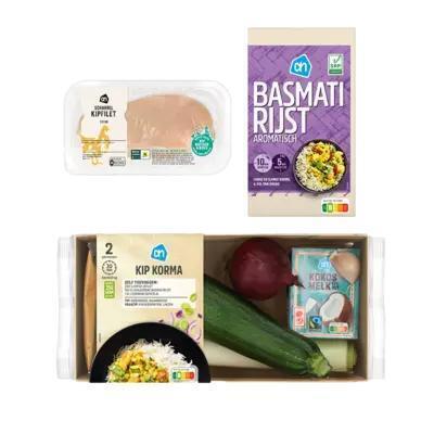 AH Kip Korma Curry Verspakket 2-persoons