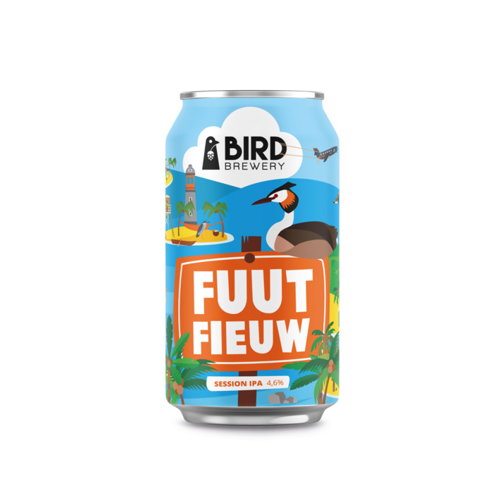 Bird Brewery Fuut Fieuw Session IPA Bier Blik 33cl (33cl)
