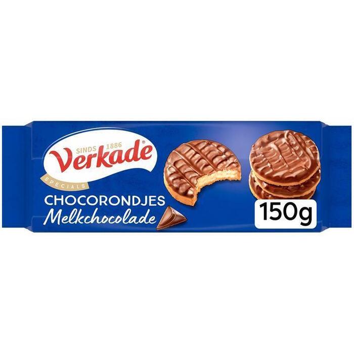 Verkade Specials Chocorondjes Melkchocolade 150 g (150g)