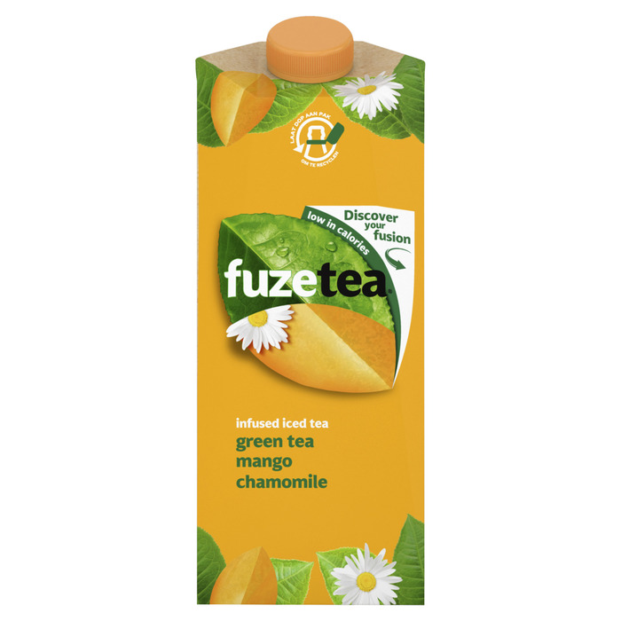 Fuze tea Green Tea Mango Chamomile (drankkarton, 1.5L)