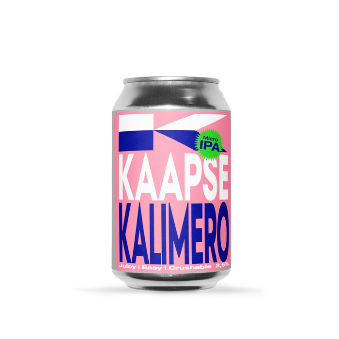 Kaapse Brouwers Kalimero blik bier 33 centiliter (33cl)