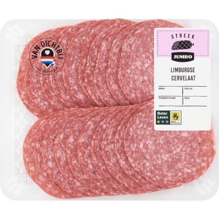 Jumbo Streek Limburgse Cervelaat ca. 120g