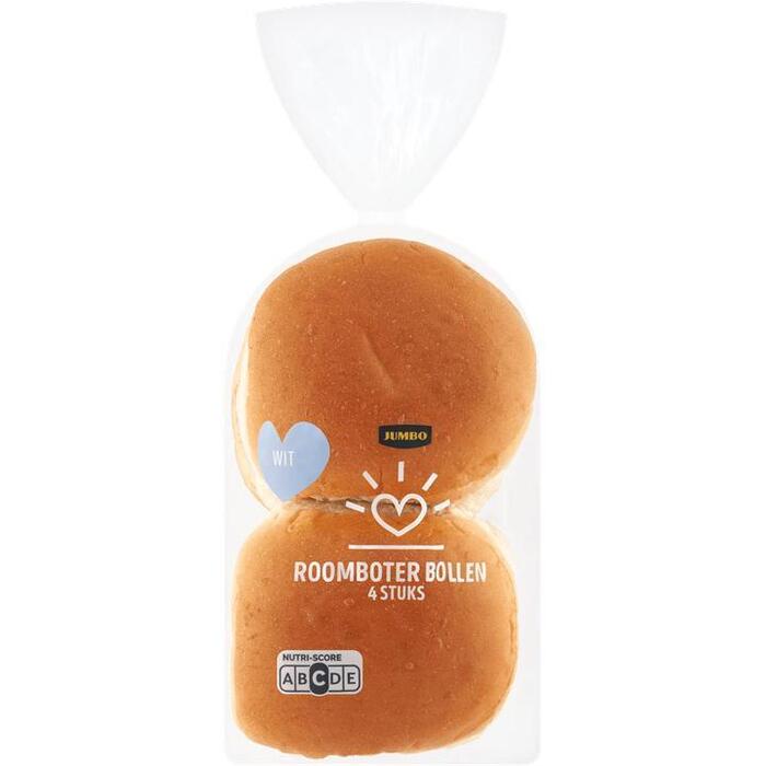 Jumbo - Roomboter Bollen - 4 Stuks