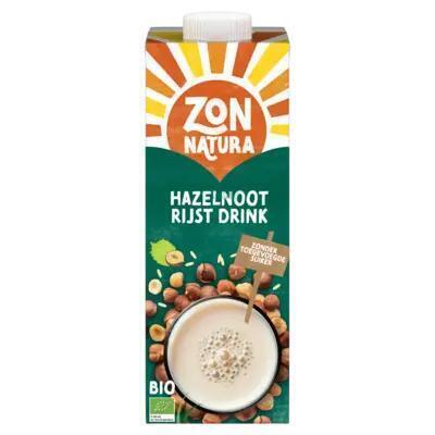 Zonnatura Hazelnoot & Rijst Drink 1L (1L)