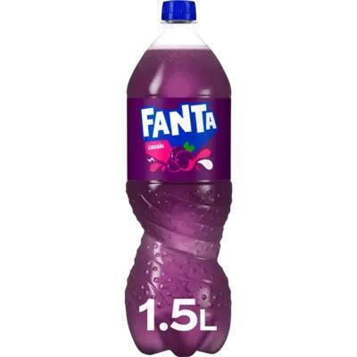 Fanta Cassis met Zwarte Bessensap 1, 5L (Fles, 1.5L)