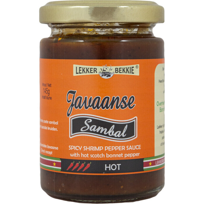 Lekker Bekkie Javaanse sambal (145g)