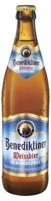 Benediktiner Weisbier 0.0% (Fles, 0.5L)