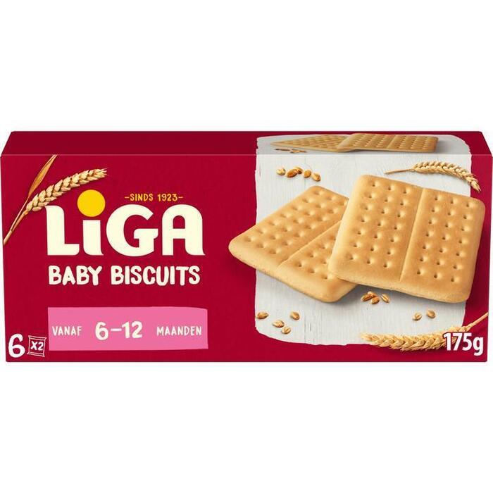 Babybiscuits 6-12 maanden (2e stap) (Pak, 175g)