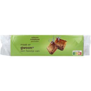 g'woon Ontbijtkoek Volkoren Gesneden 485 gram (485g)